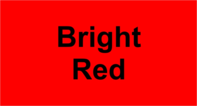 Sticker Foil - Bright Red